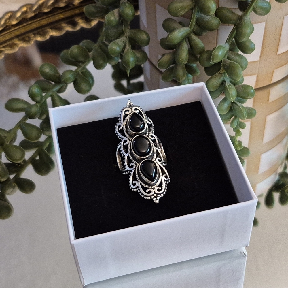Dark Academia .925 Sterling Silver Ring